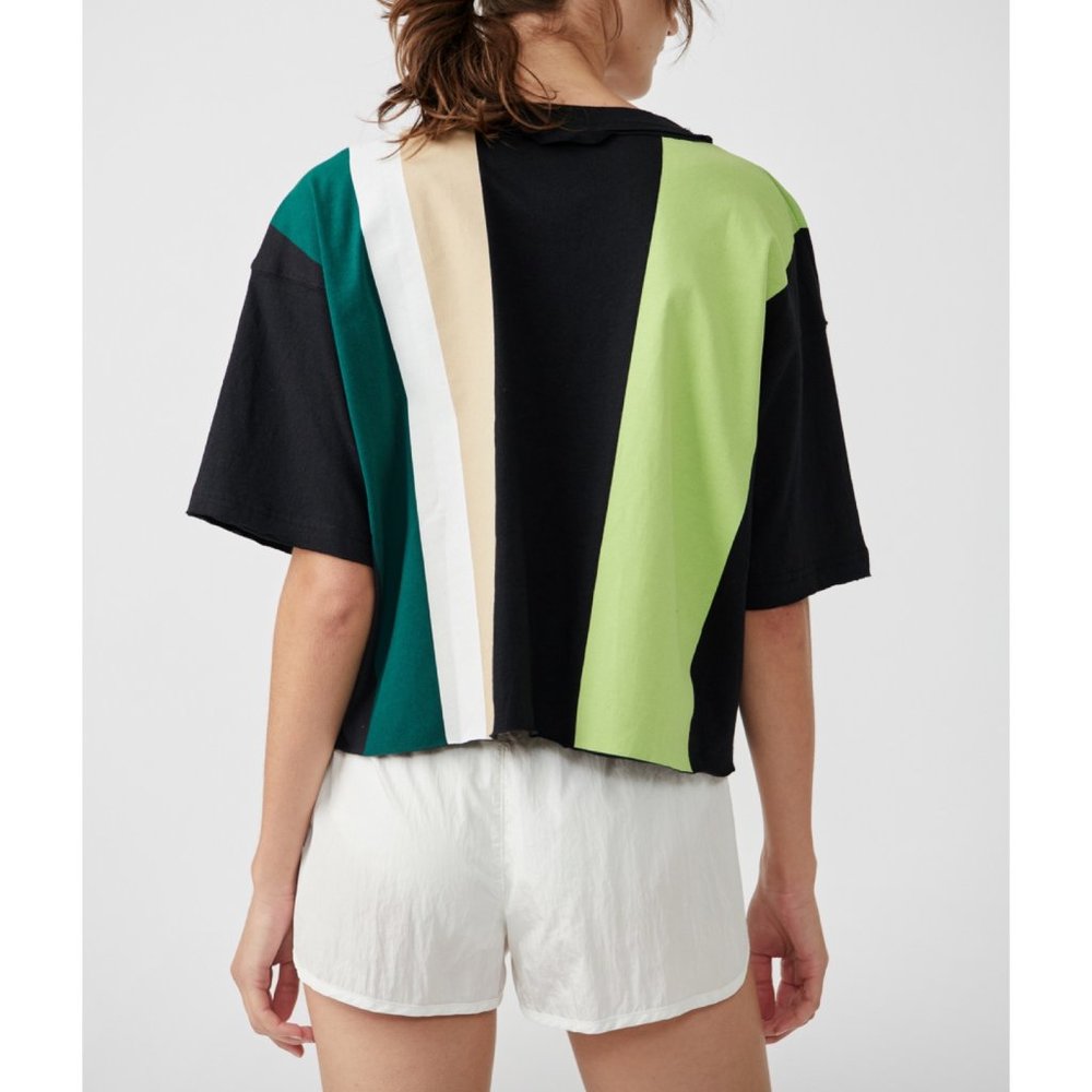 NWT FP Movement Inspire Tee Printed / Night Neon Combo - Picture 3 of 5